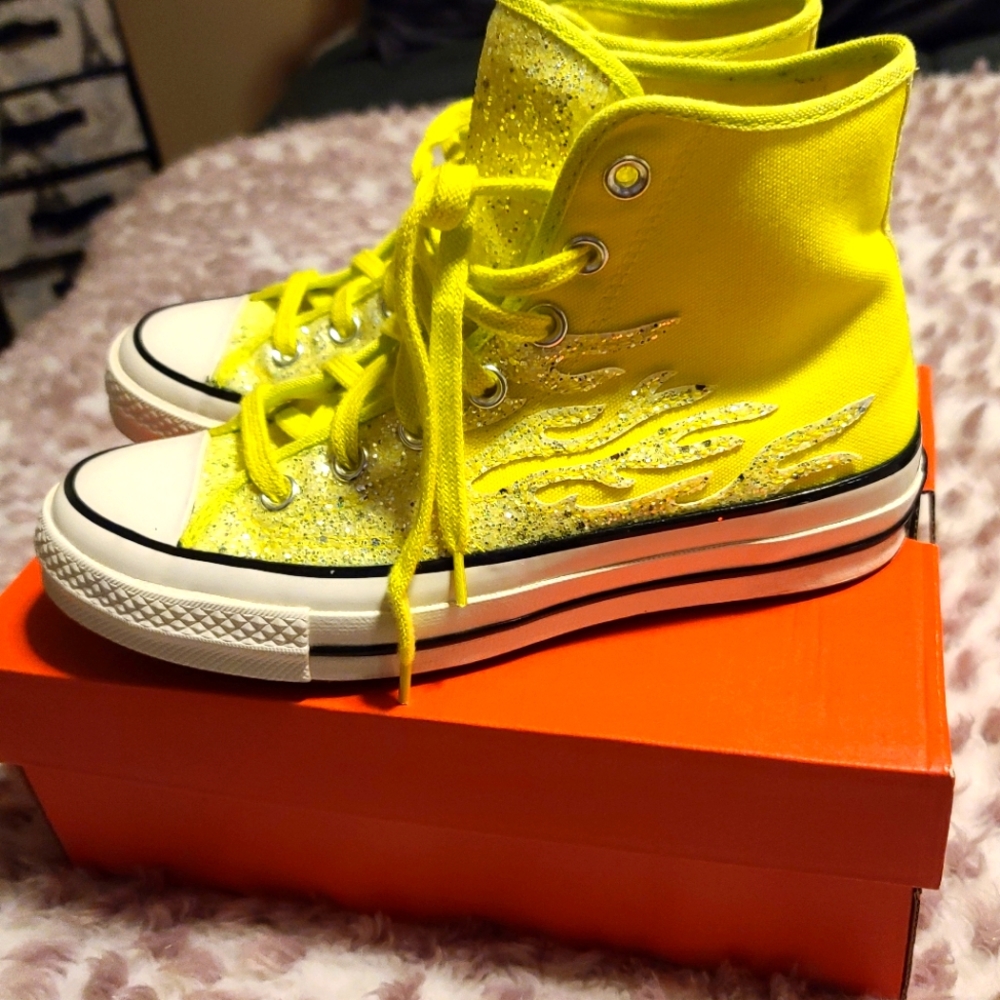 Converse Chuck 70 High 'Archival Glitter Flame'